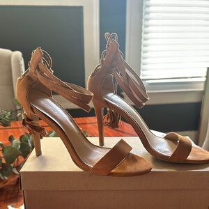 Aldo Women's Tan Heeled Sandals
